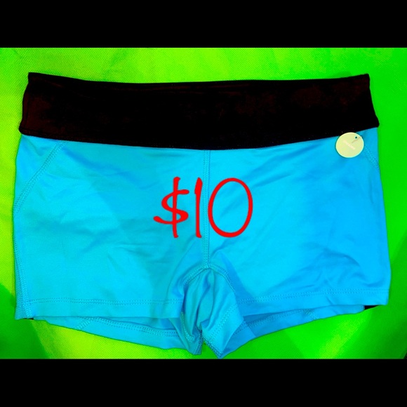 Athletic Moisture Wicking Shorts Teal - Picture 1 of 3